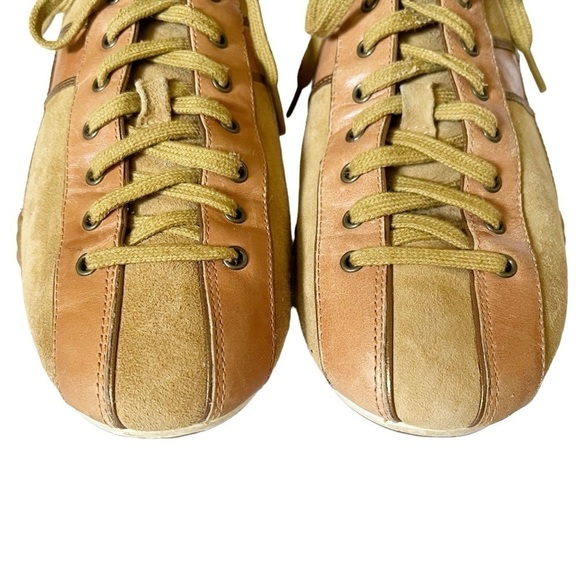 Cole Haan x Nike Air Beau Lace to Toe tan suede and peachy-pink leather sneakers - Picture 4 of 11